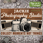 Personalized Name Photography Studio Welcome Indoor Outdoor Decorative Doormat - Photography Studio Welcome Doormat