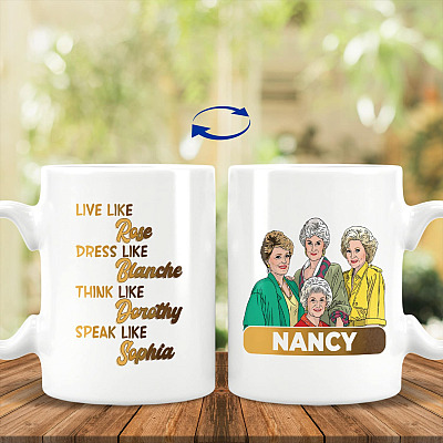 15 oz. White Mug