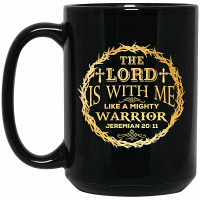 15 oz. Black Mug