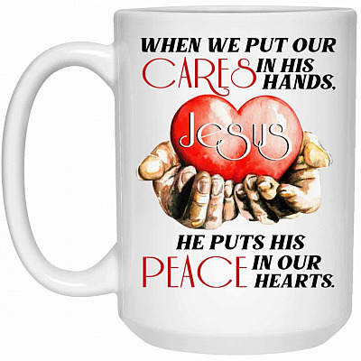 15 oz. White Mug
