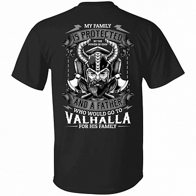 family is protected shirt, Black, Unisex T-Shirt