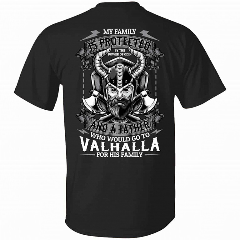 family is protected shirt, Black, Unisex T-Shirt