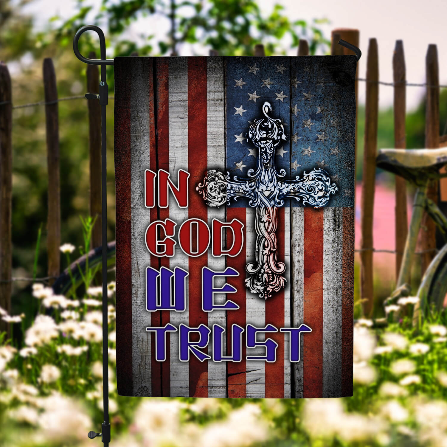 30x40 - Side 1 Garden Flag Mockup 6