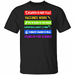 science, Black, Unisex T-Shirt