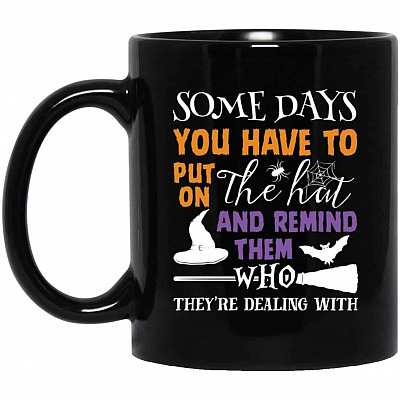 11 oz. Black Mug
