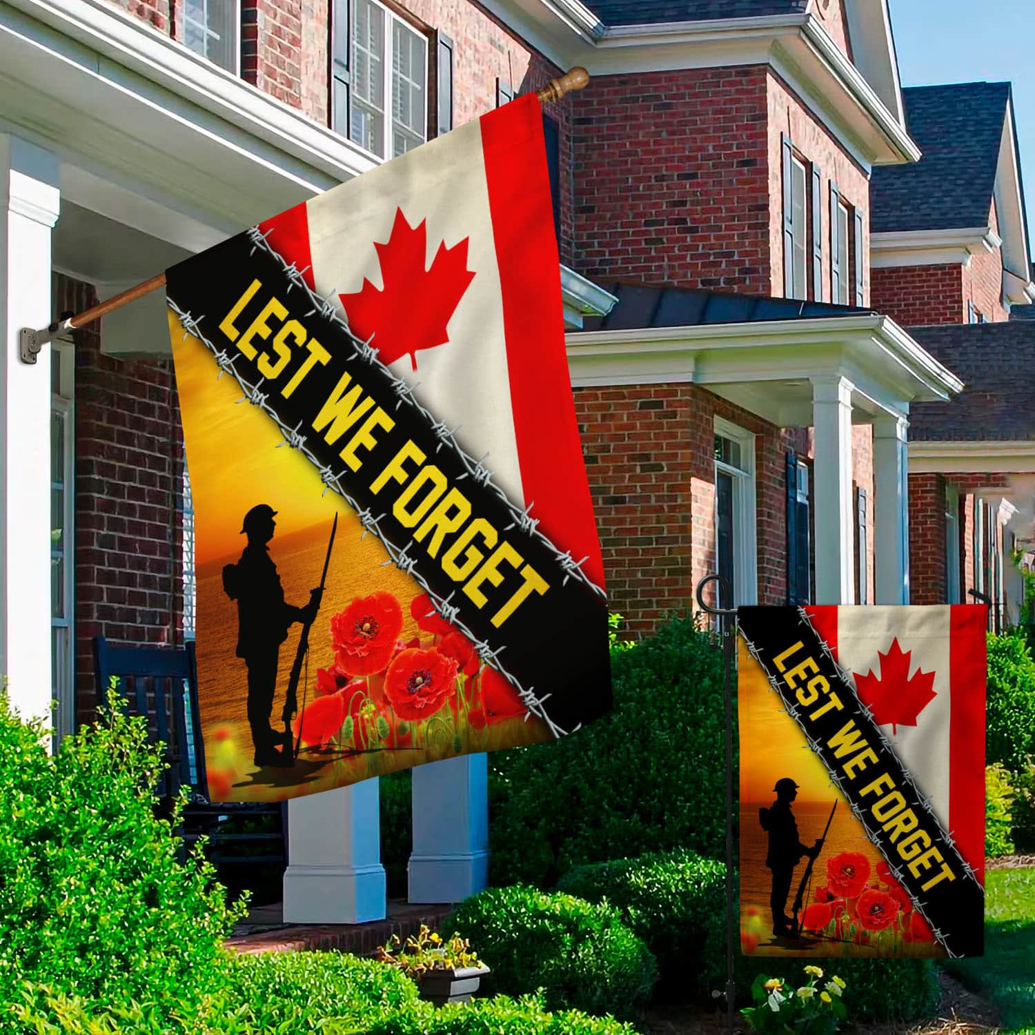 2O. Lest We Forget-2O. Lest We Forget-30x40 Garden & House Mockup 2