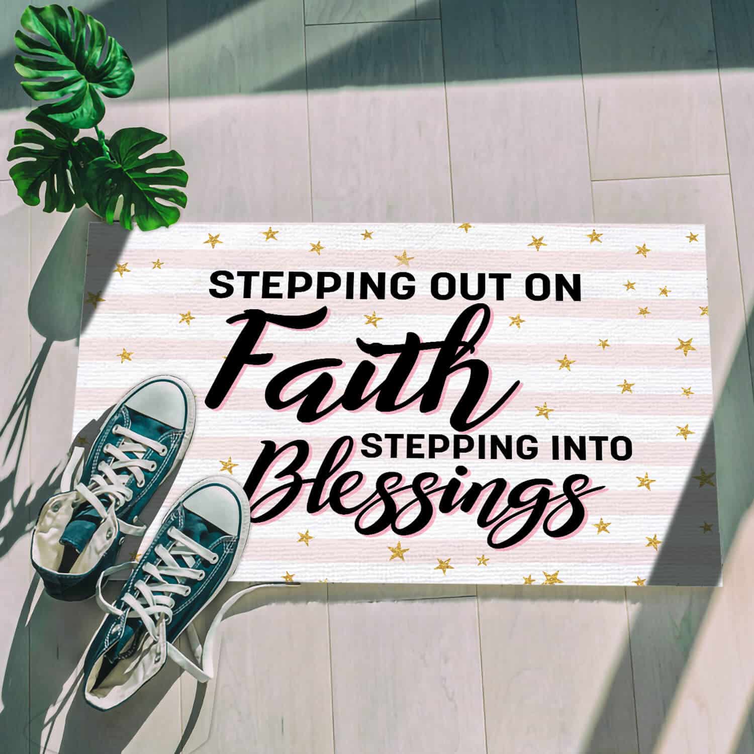 3HV. Faith Blessing(4) Doormat mockup 5