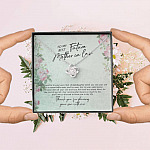 To My Best Future Mother In Law Thank You For Sharing Your Son With Me Love Knot Necklace