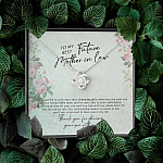 To My Best Future Mother In Law Thank You For Sharing Your Son With Me Love Knot Necklace