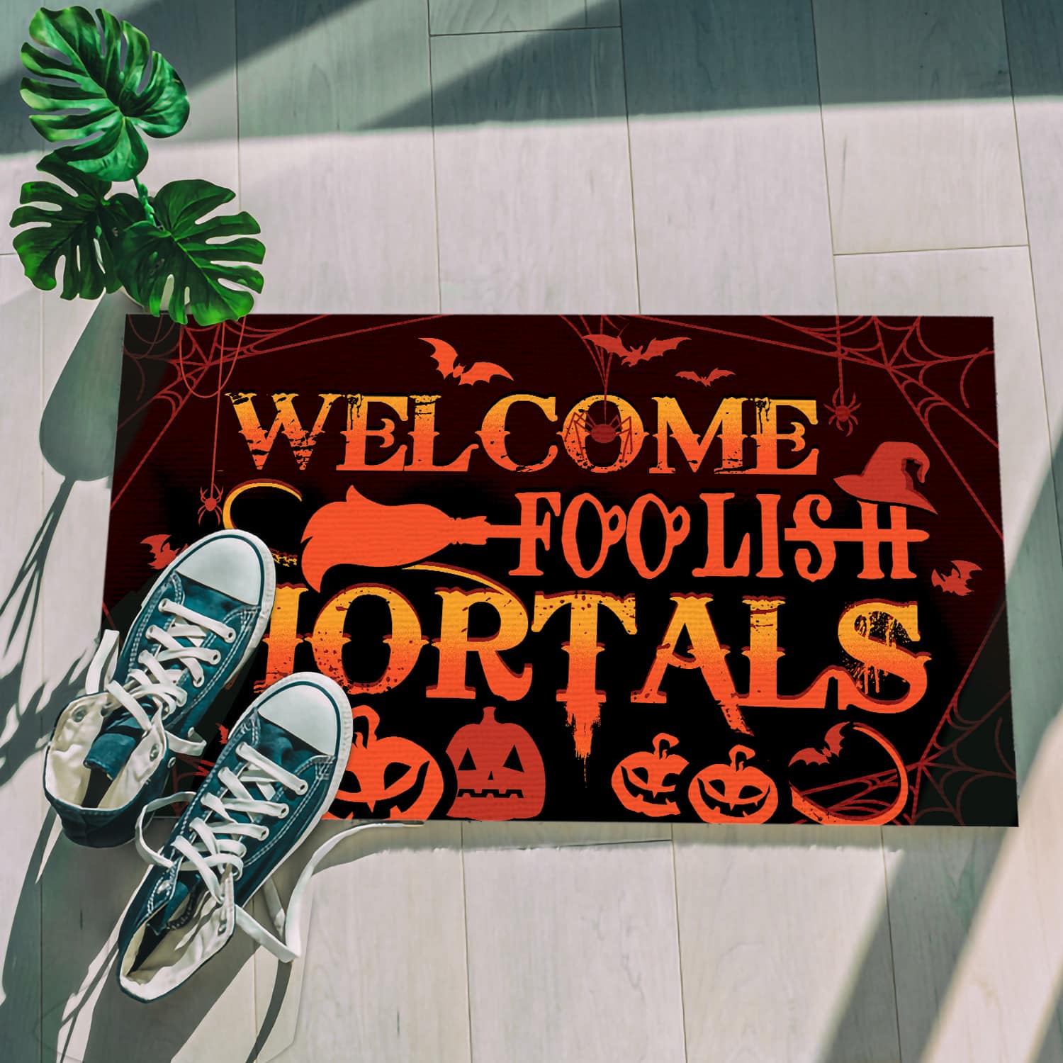 3KNG. Foolish Mortals (6) Doormat mockup 5