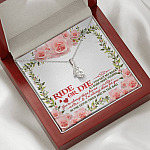 Ride Or Die You Got My Back Best Friends Alluring Beauty Necklace BFF Bestie Close Friend Friendship Jewelry