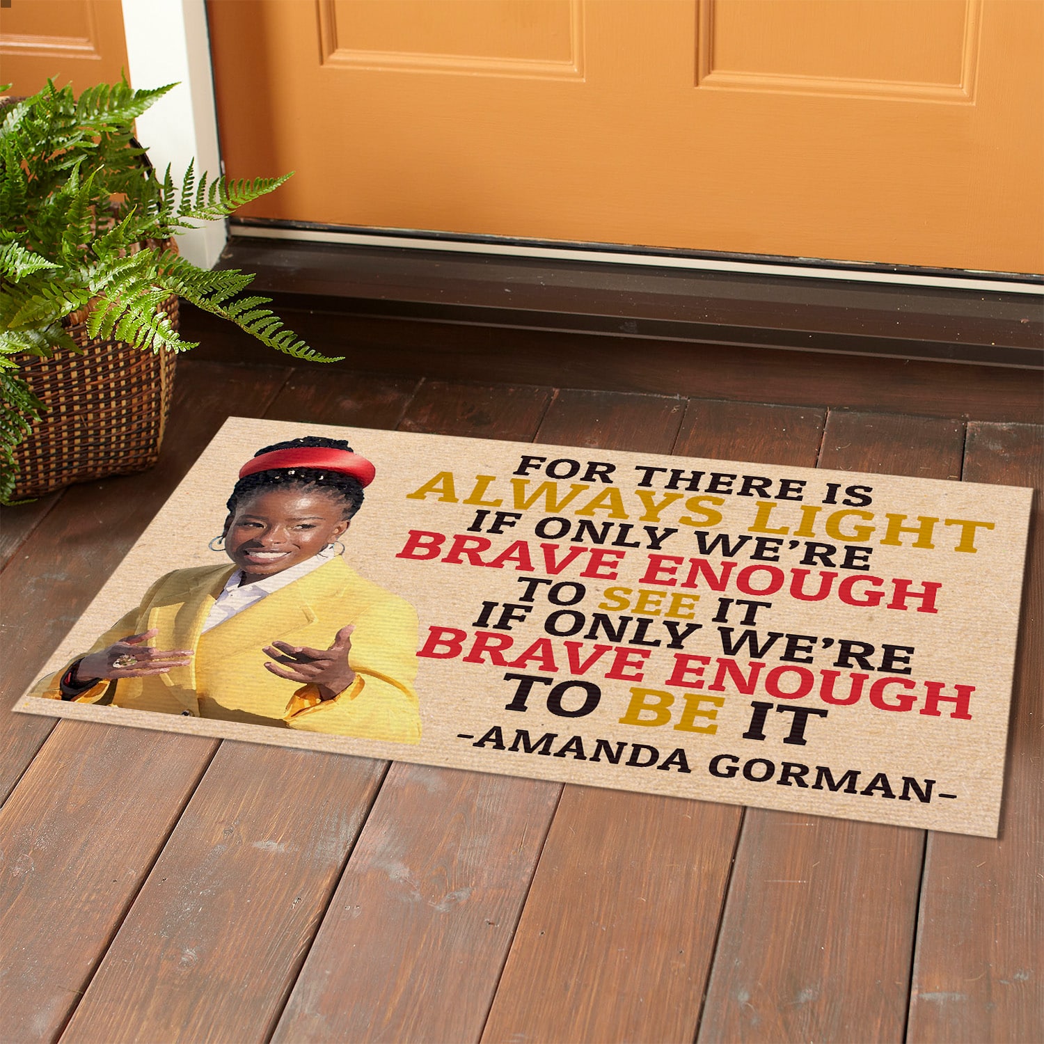 4NH. For There-DOORMAT(3) Doormat mockup 1