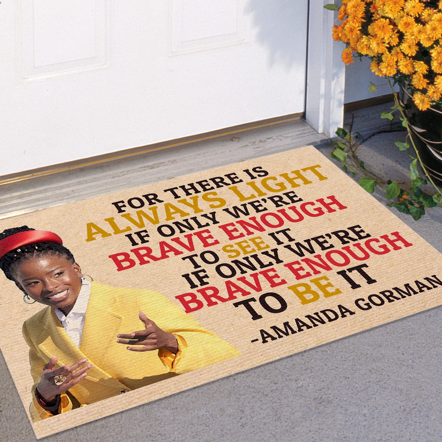 4NH. For There-DOORMAT(3) Doormat mockup 11