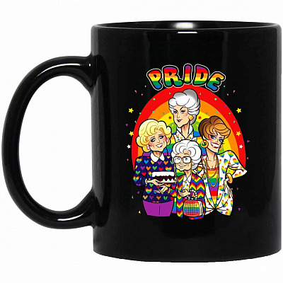 11 oz. Black Mug