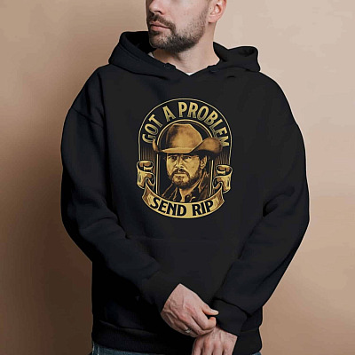 Alternative view of Got A Problem Send Rip Hoodie - Long Sleeve - Sweatshirt
