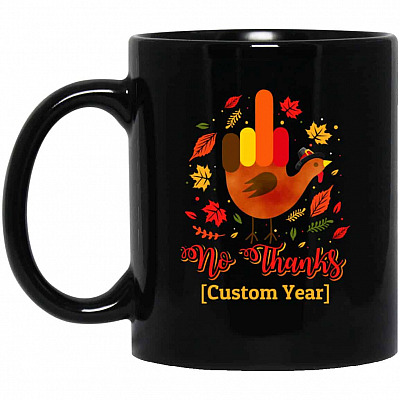 11 oz. Black Mug
