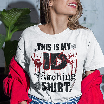 Alternative view of Funny Horror Movie T-Shirt - V-Neck - Horror Movie Shirt For Halloween Shirt