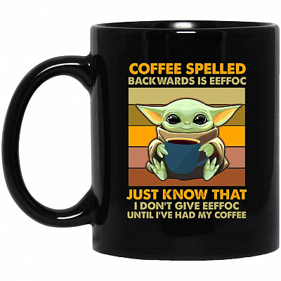 11 oz. Black Mug