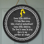 6. Come little children, Ill take thee away(9) Door Sign Mockup 1