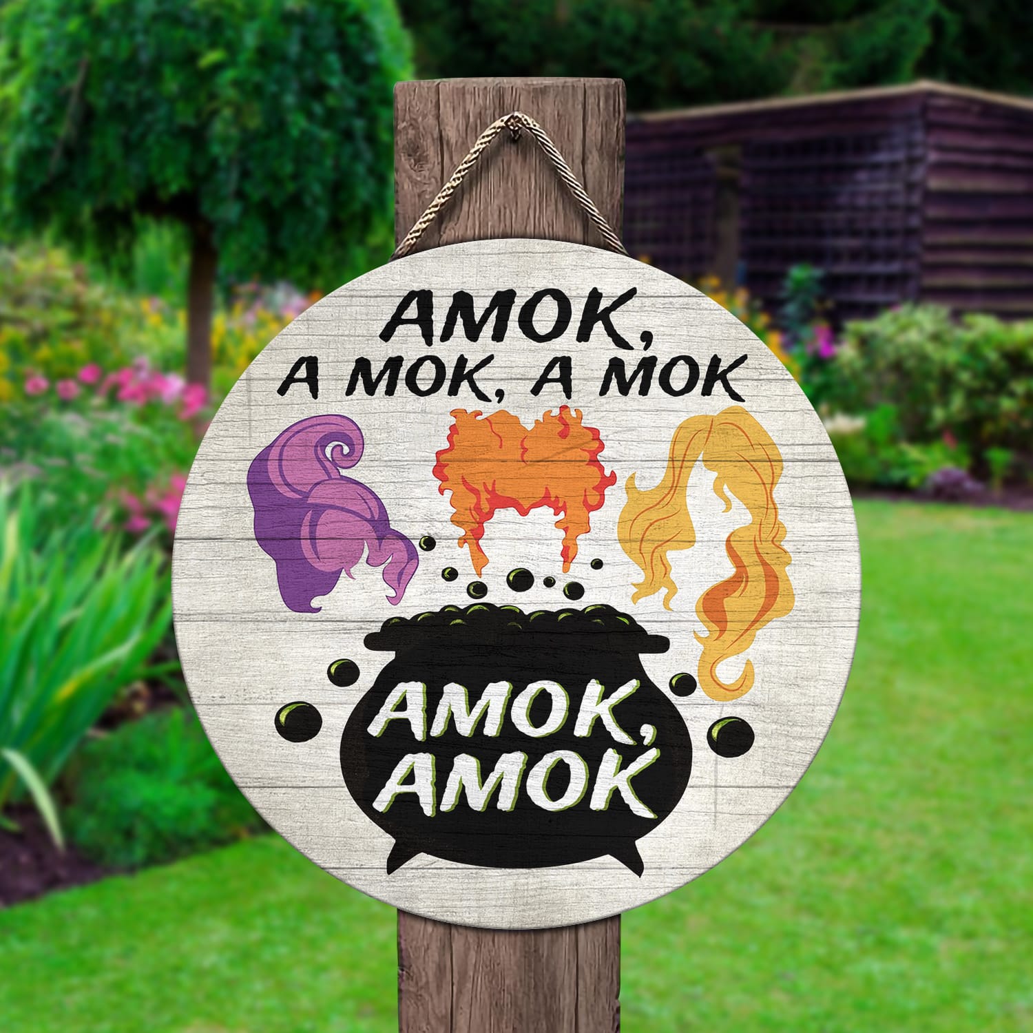 7.Amok, amok, amok, amok, amok(1) Door Sign Mockup 2