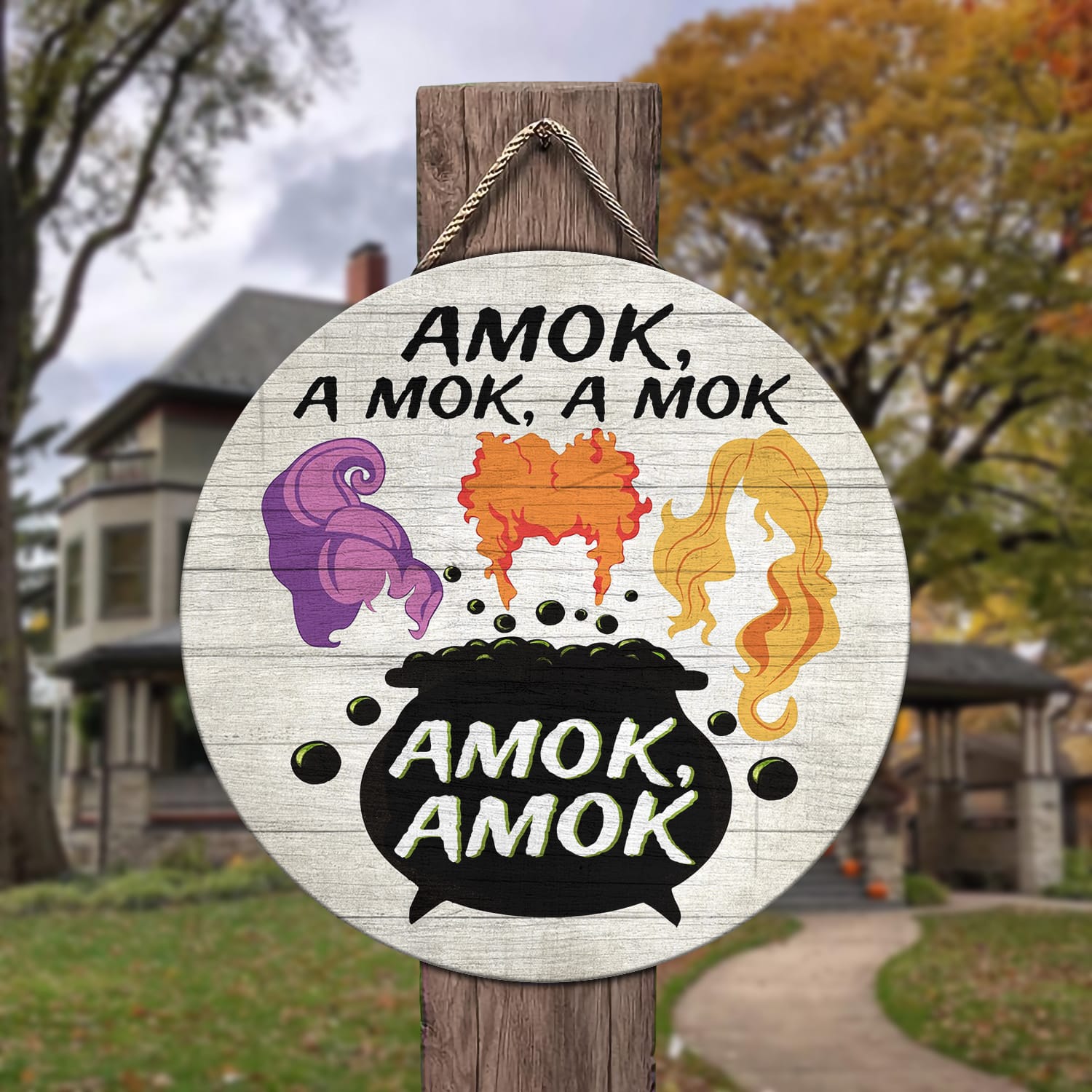 7.Amok, amok, amok, amok, amok(1) Door Sign Mockup 3