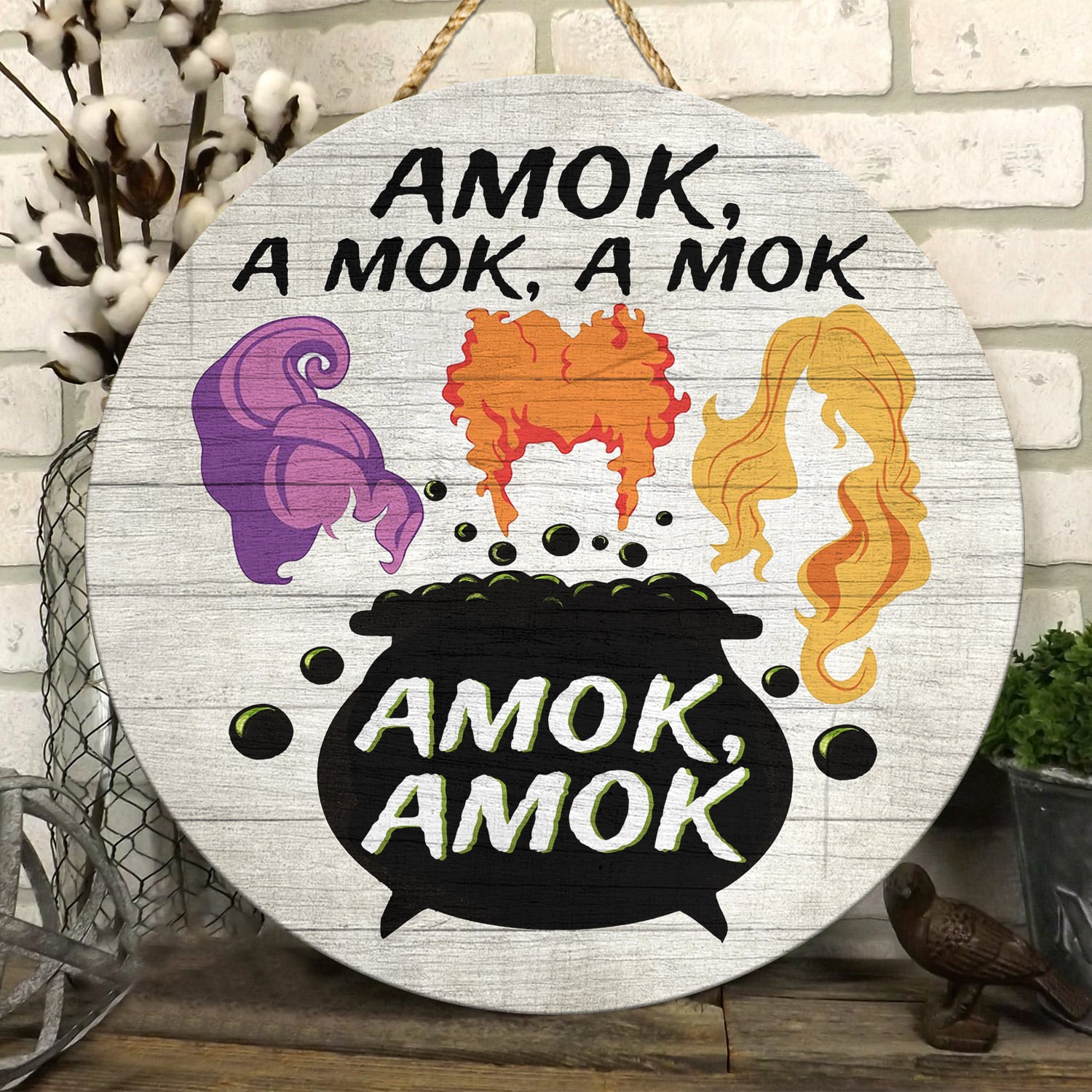 7.Amok, amok, amok, amok, amok(1) Door Sign Mockup 6