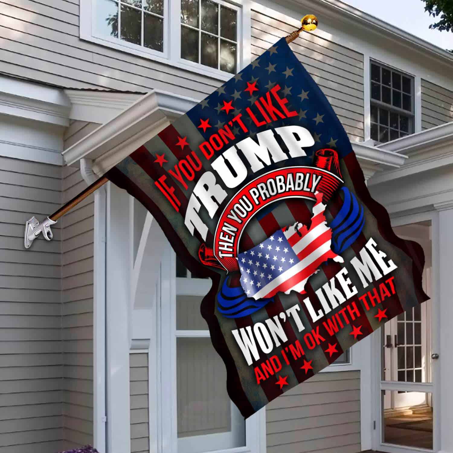 30X40 SIDE 1 House Flag Mockup 6