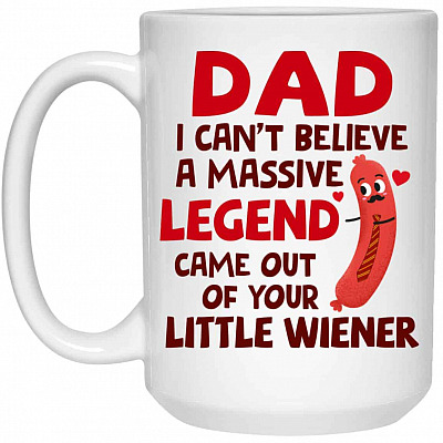 15 oz. White Mug