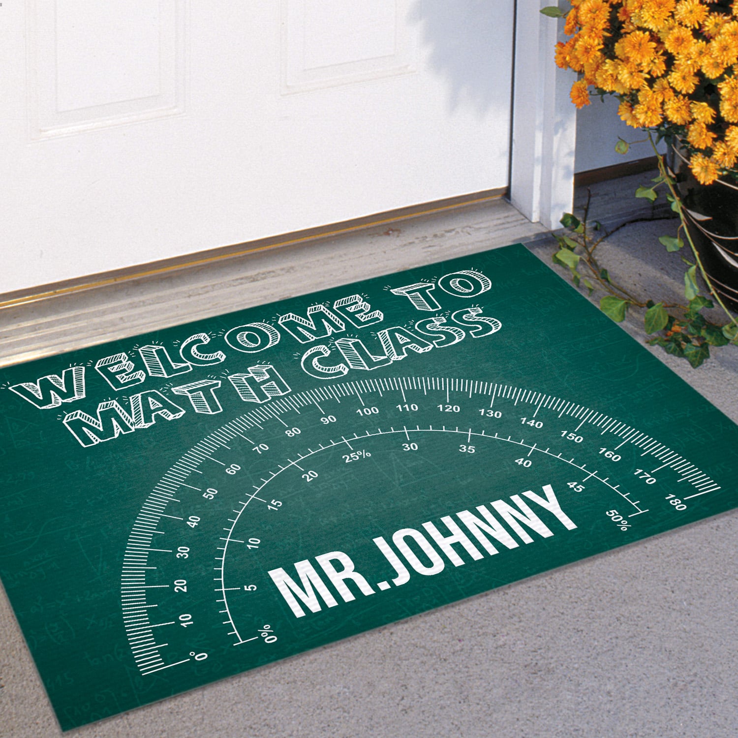 sample design Doormat mockup 11