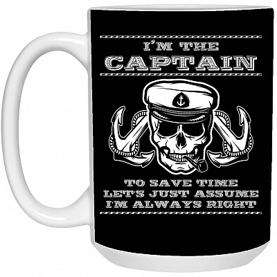 15 oz. White Mug