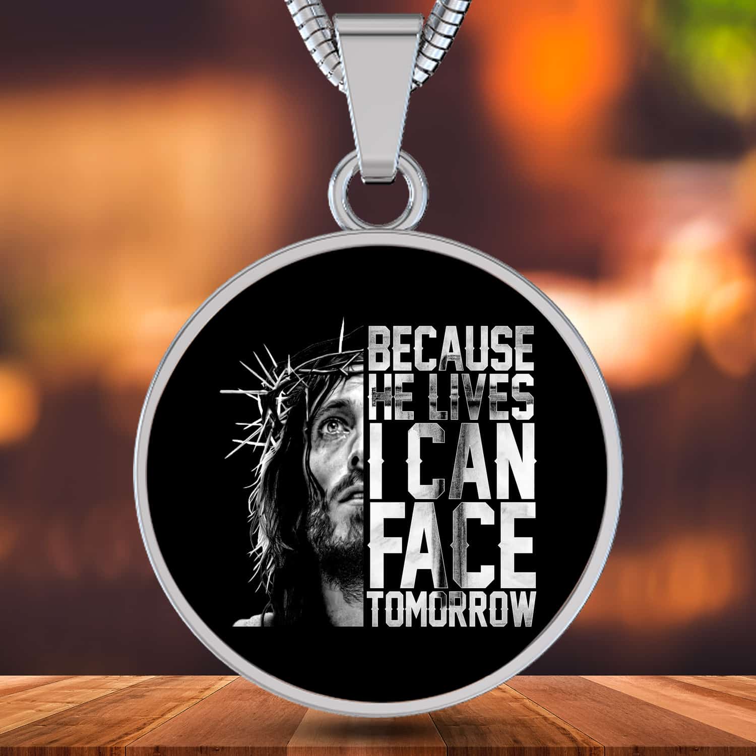 6NH. Because He(4)-Necklace Circle Necklace 1