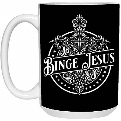 15 oz. White Mug