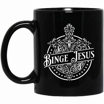 11 oz. Black Mug