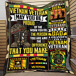 1O. Vietnam Veteran Blanket Mockup 9