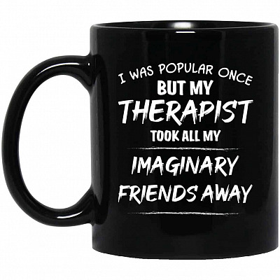 11 oz. Black Mug