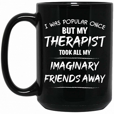 15 oz. Black Mug