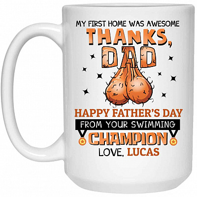 15 oz. White Mug