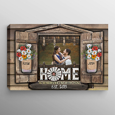 0.75'' Framed Canvas
