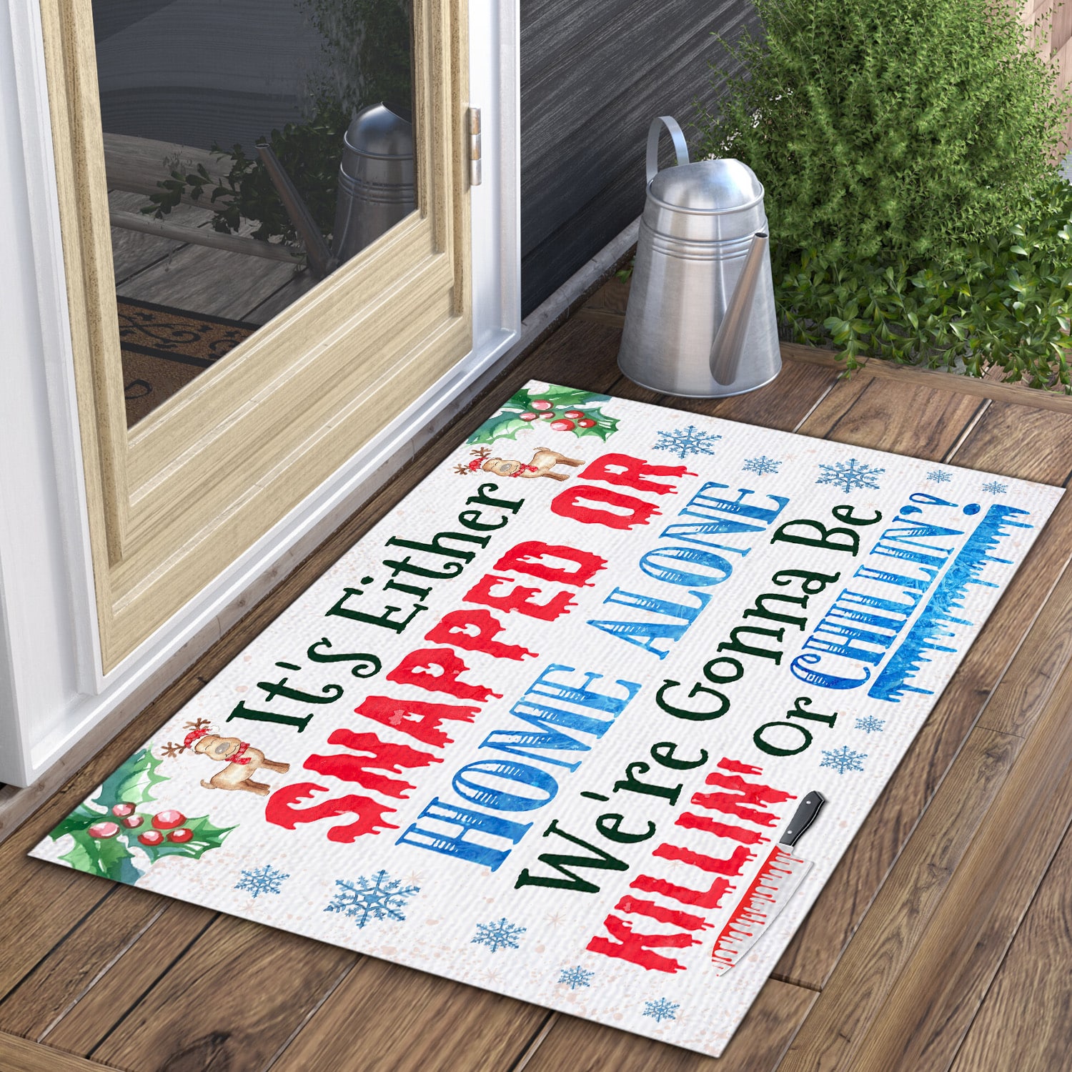 2LV. Its Either Snapped Doormat (6) Doormat mockup 3