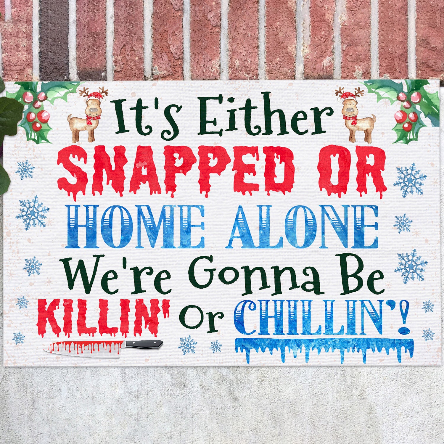 2LV. Its Either Snapped Doormat (6) Doormat mockup 12fx