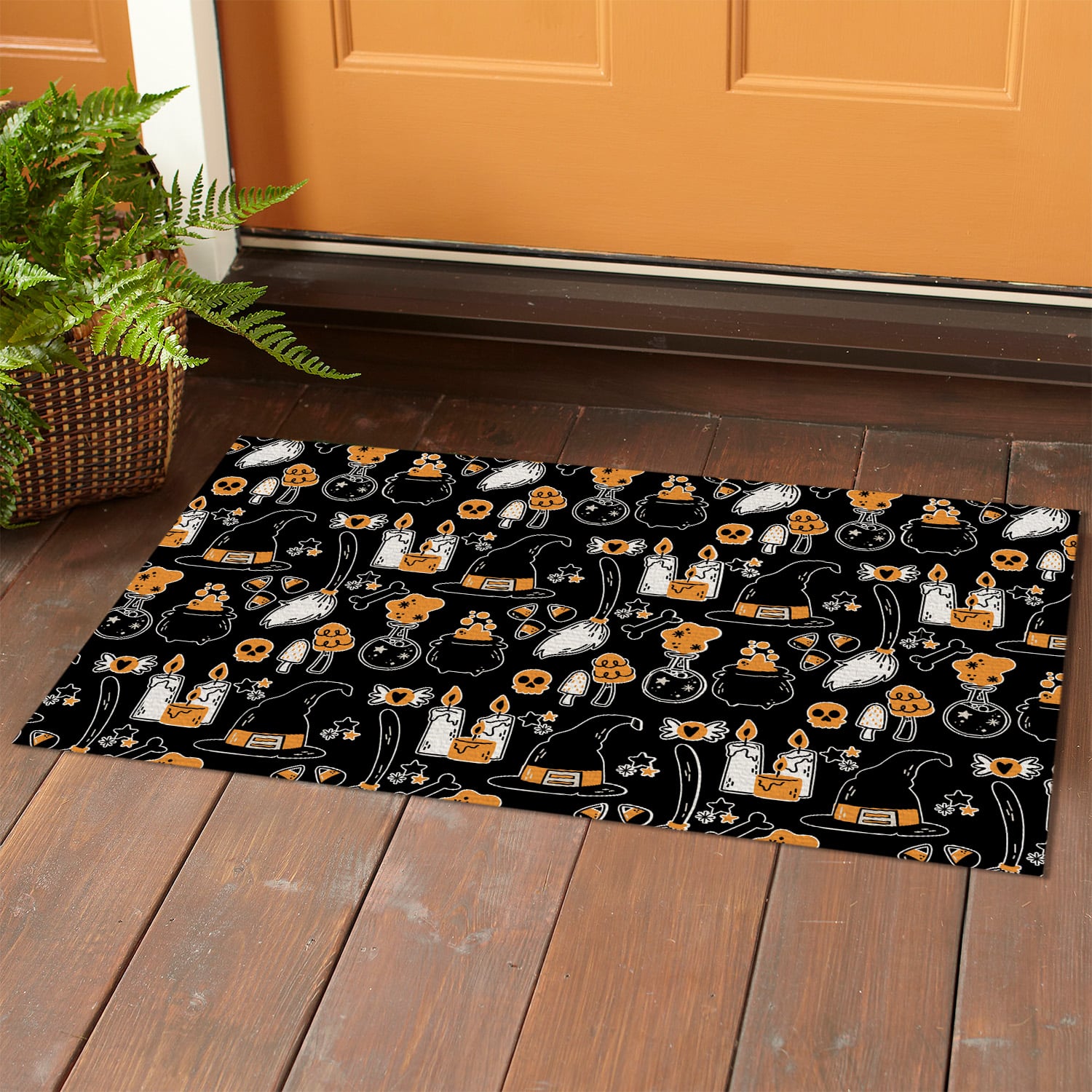 8LV. Witch Things Doormat Doormat mockup 1