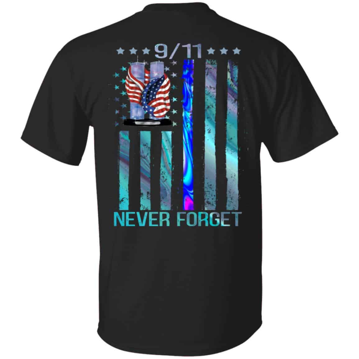 GAP Never Forget Towers Tee, Black, Unisex T-Shirt