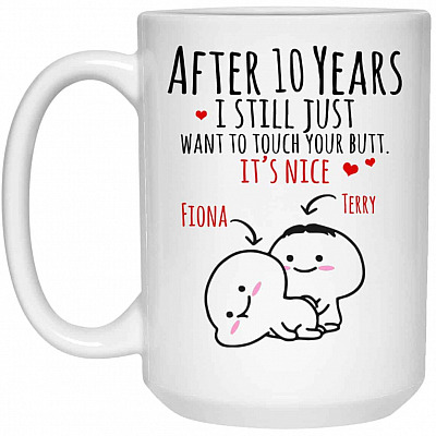 15 oz. White Mug
