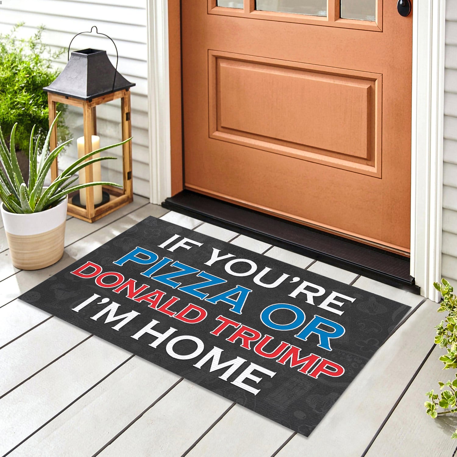 13NH. Pizza Trump Doormat mockup 8