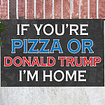 13NH. Pizza Trump outdoor thẳng
