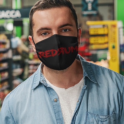 Redrum The Shining Movie Horror Halloween Reusable Washable Custom Printed Cloth Face Mask
