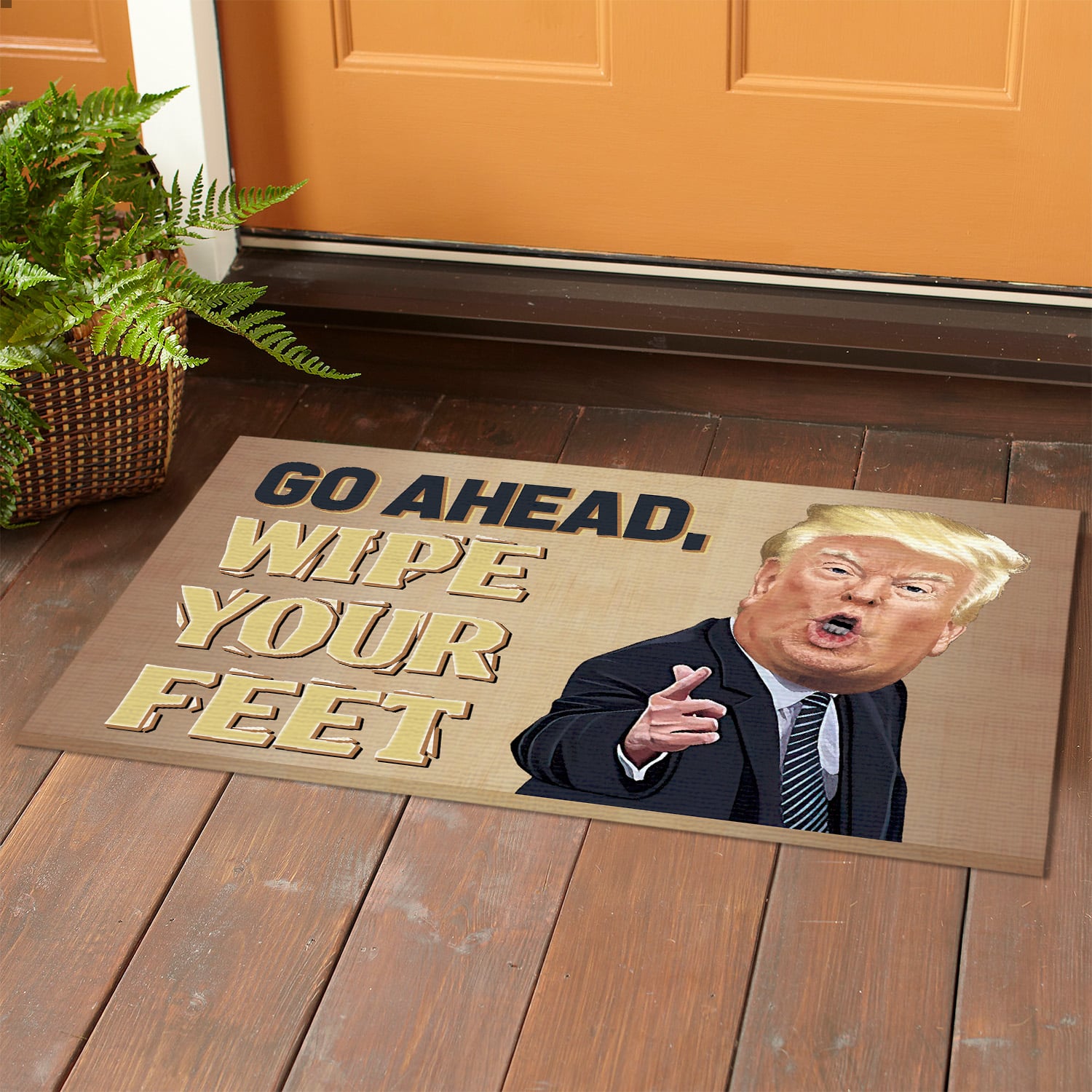 9NH. Go Ahead (5) Doormat mockup 1