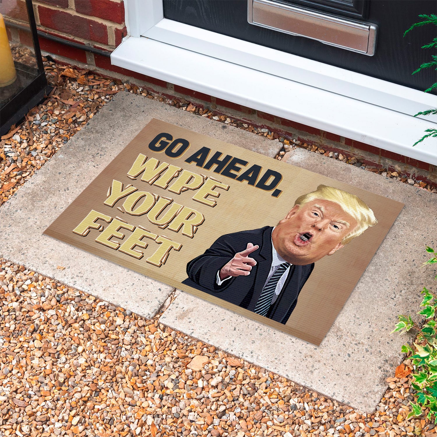 9NH. Go Ahead (5) Doormat mockup 10