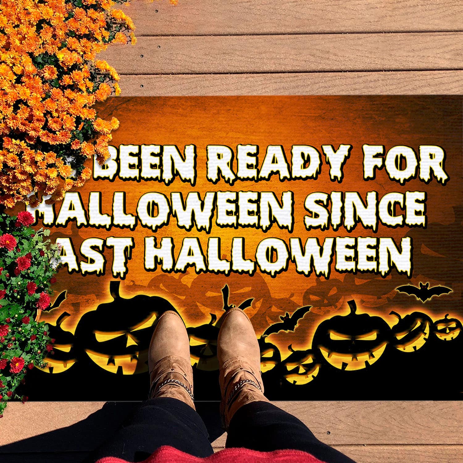 10VT. UU TIEN Ready For Halloween Doormat mockup 7