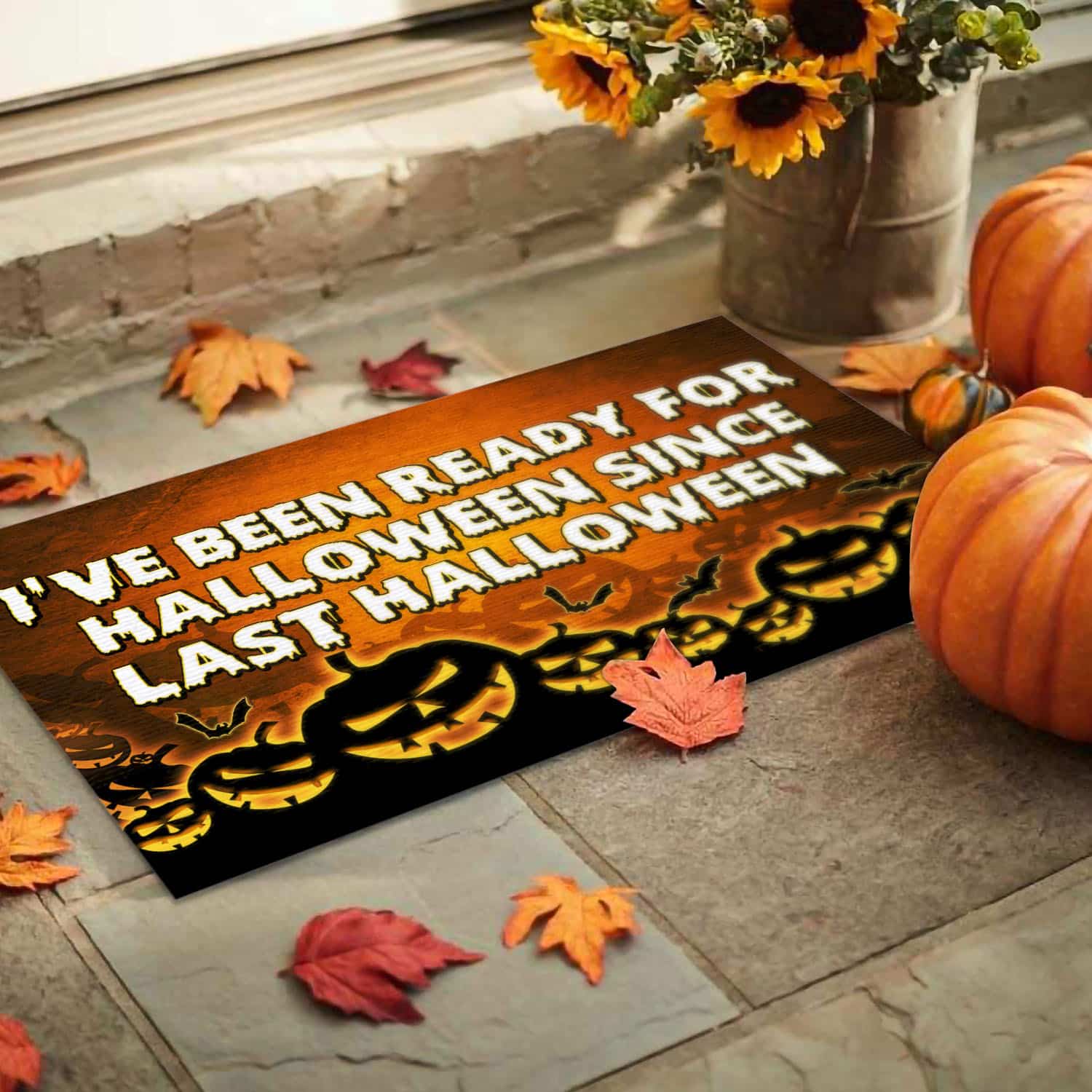 10VT. UU TIEN Ready For Halloween Doormat mockup 9